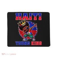 Haiti Young King Haiti Flag Melanin For Black Mousepad thumb 0