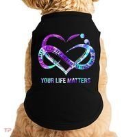 Heart Your Life Matters Suicide Prevention Awareness Doggie Tank thumb 0