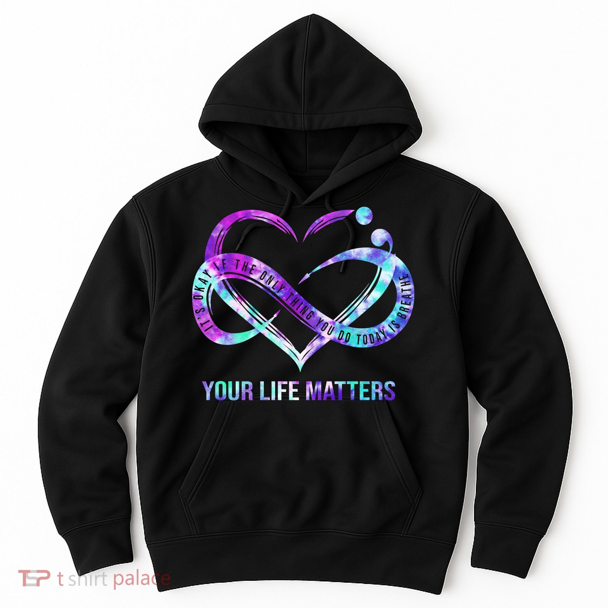 Heart Your Life Matters Suicide Prevention Awareness Hoodie