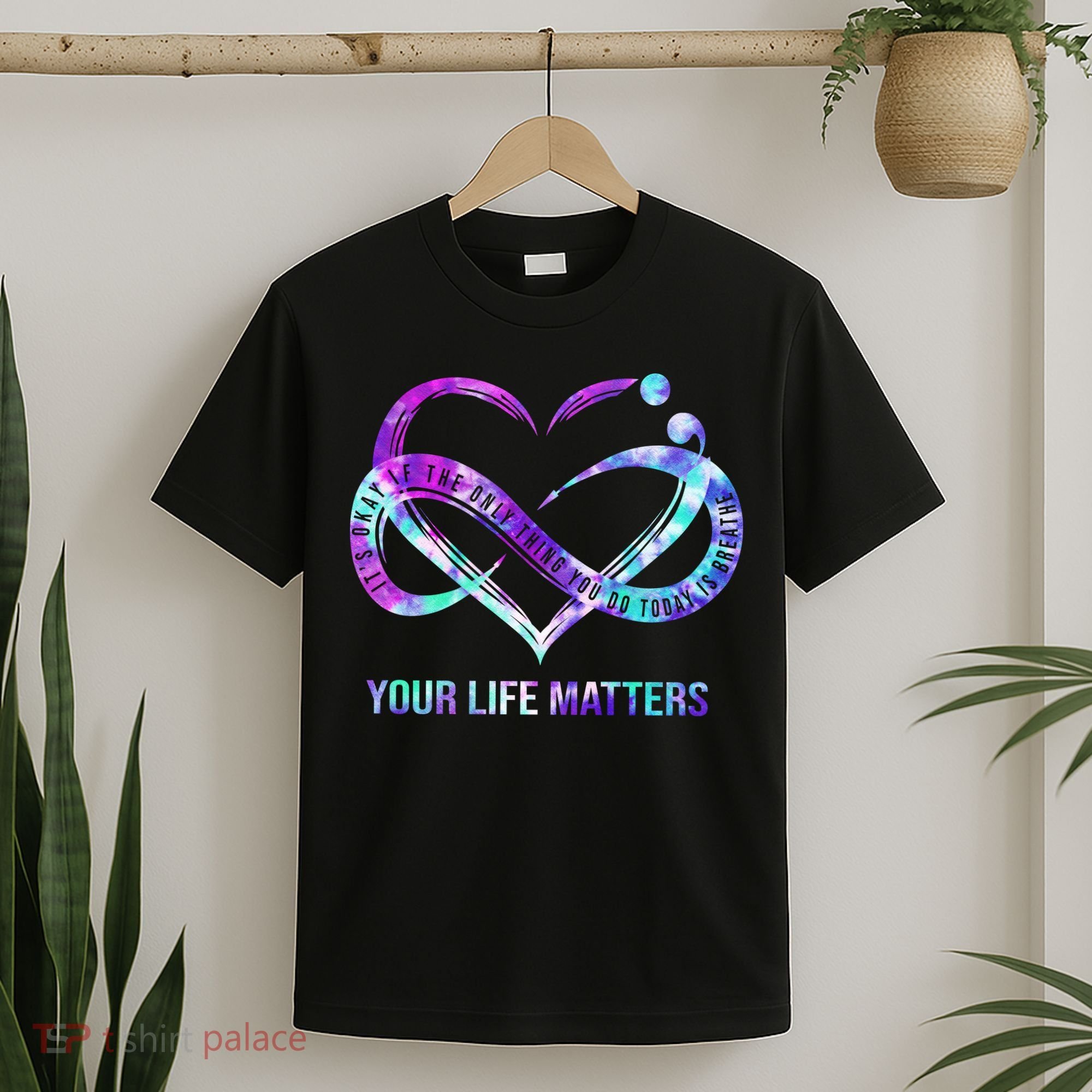 Heart Your Life Matters Suicide Prevention Awareness T-Shirt