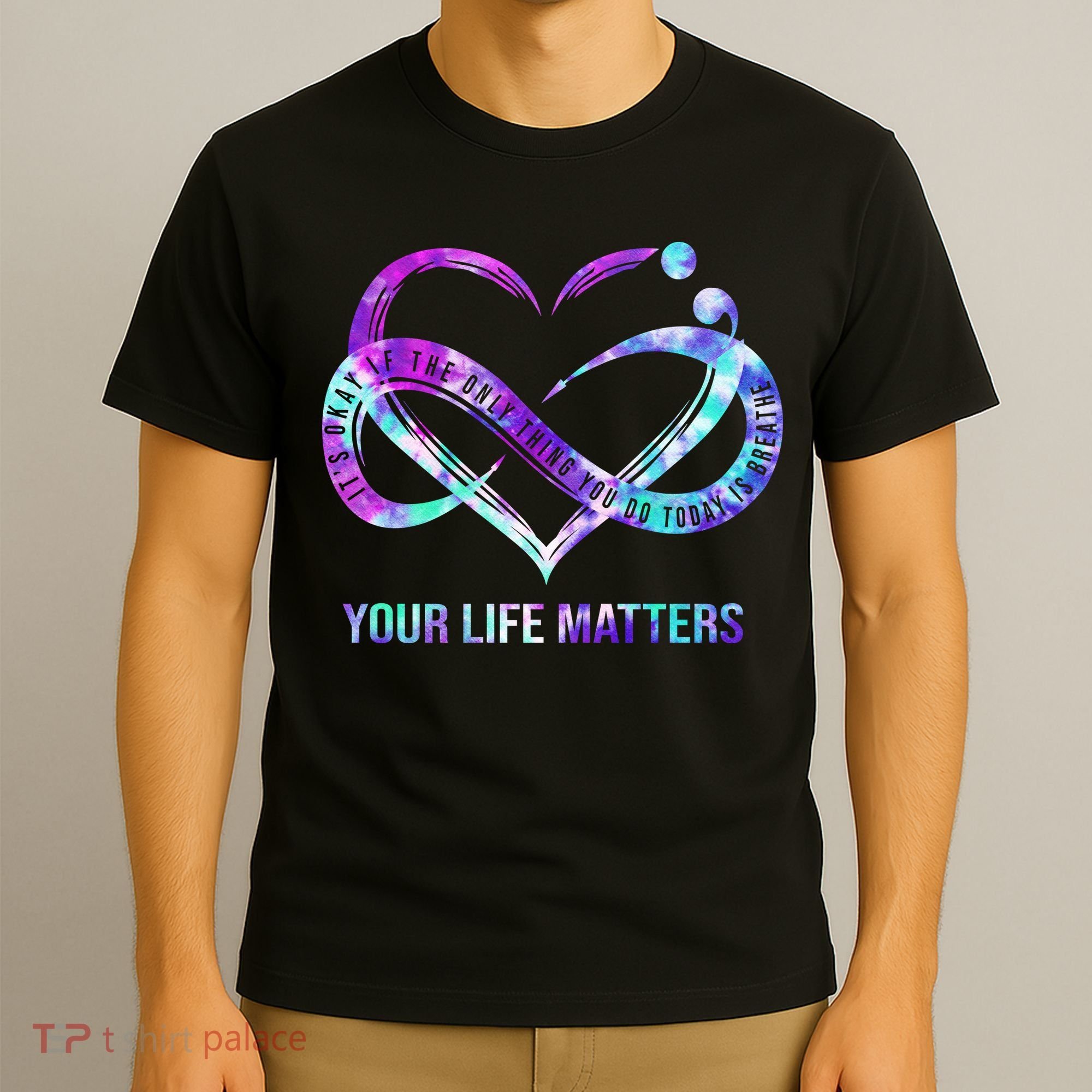Heart Your Life Matters Suicide Prevention Awareness T-Shirt