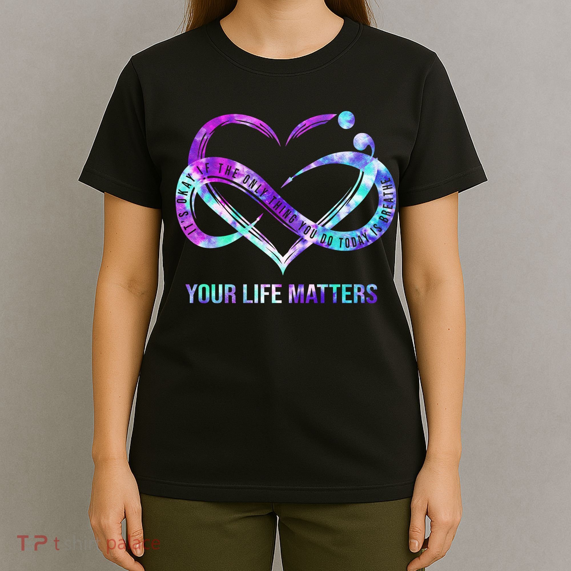 Heart Your Life Matters Suicide Prevention Awareness T-Shirt