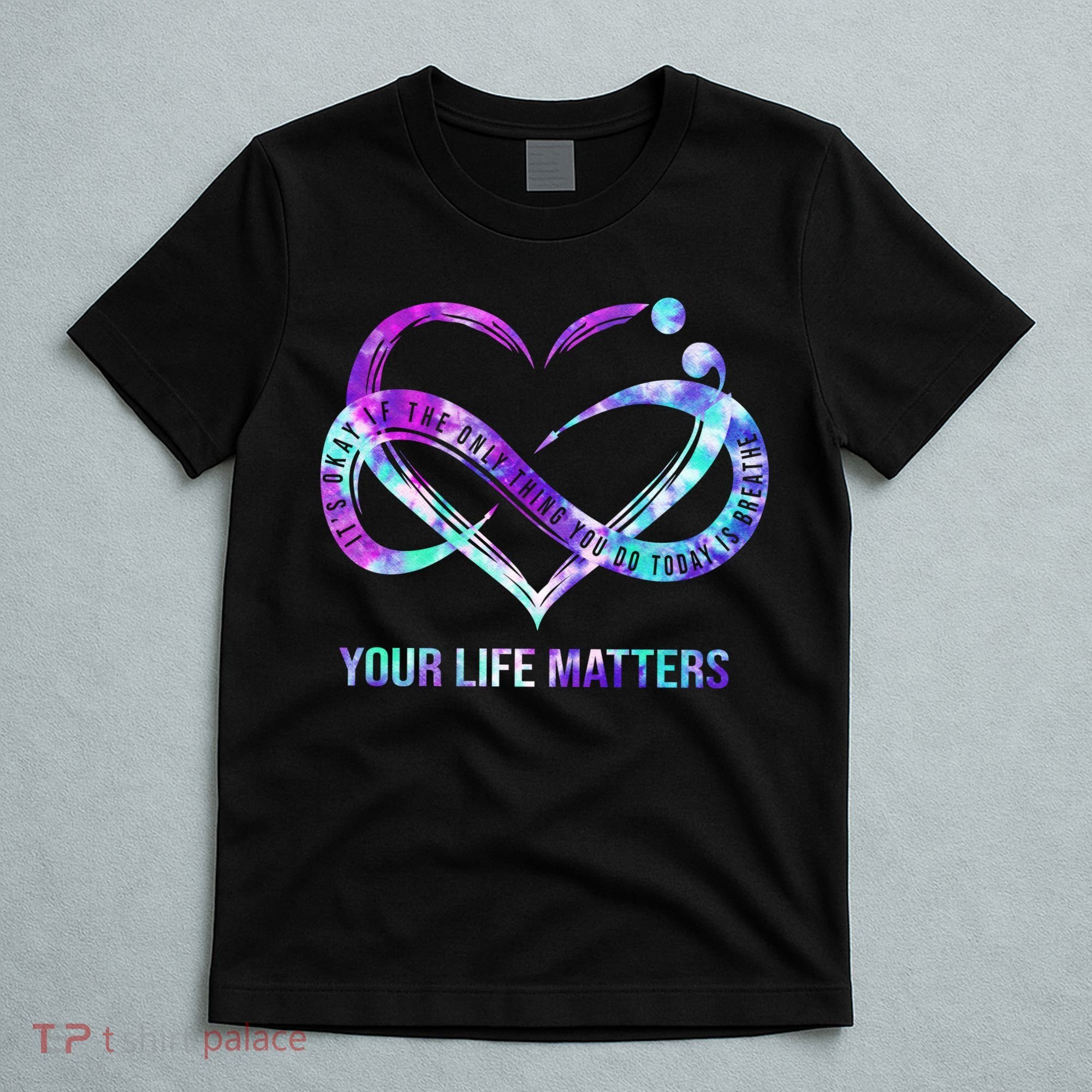 Heart Your Life Matters Suicide Prevention Awareness T-Shirt