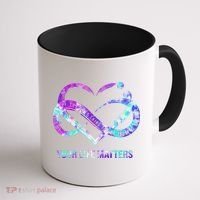 Heart Your Life Matters Suicide Prevention Awareness Coffee Mug thumb 1