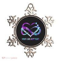 Heart Your Life Matters Suicide Prevention Awareness Ornament thumb 0