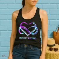 Heart Your Life Matters Suicide Prevention Awareness Women's Tank Top thumb 2