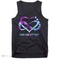 Heart Your Life Matters Suicide Prevention Awareness Tank Top thumb 0