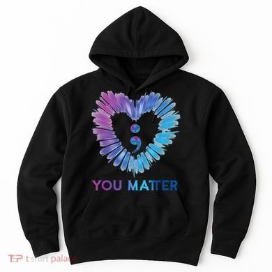 Heart You Matter 988 Suicide Prevention Awareness Hoodie