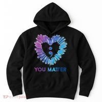 Heart You Matter 988 Suicide Prevention Awareness Hoodie thumb 0