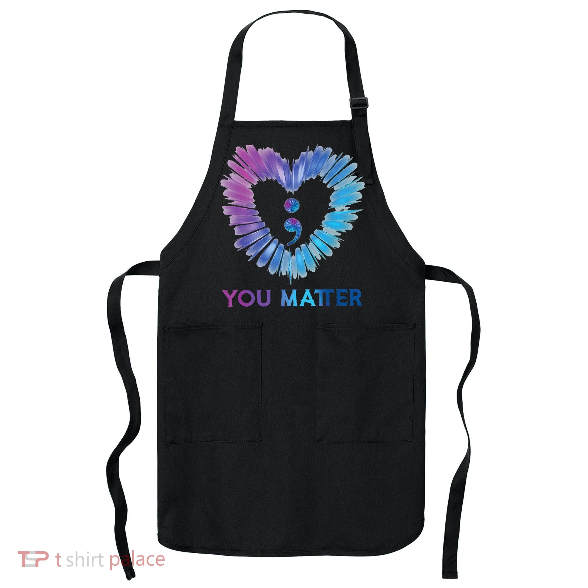 Heart You Matter 988 Suicide Prevention Awareness Apron