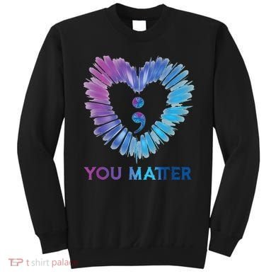 Heart You Matter 988 Suicide Prevention Awareness Sweatshirt