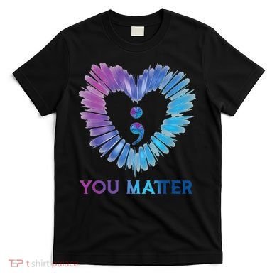 Heart You Matter 988 Suicide Prevention Awareness T-Shirt