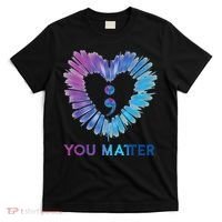 Heart You Matter 988 Suicide Prevention Awareness T-Shirt thumb 0