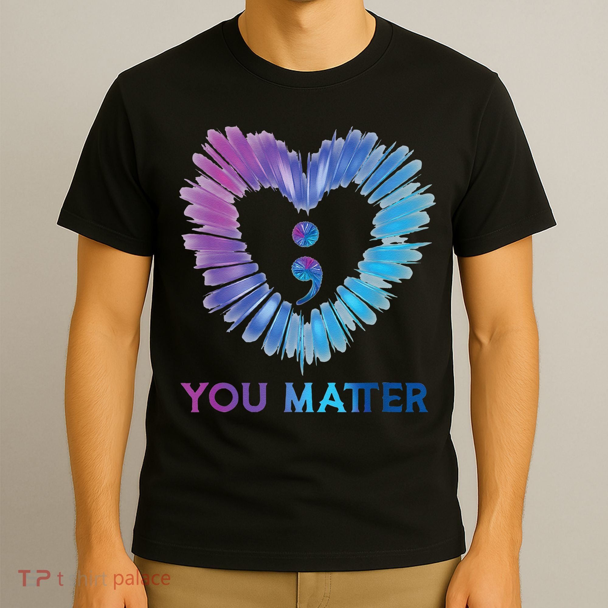 Heart You Matter 988 Suicide Prevention Awareness T-Shirt