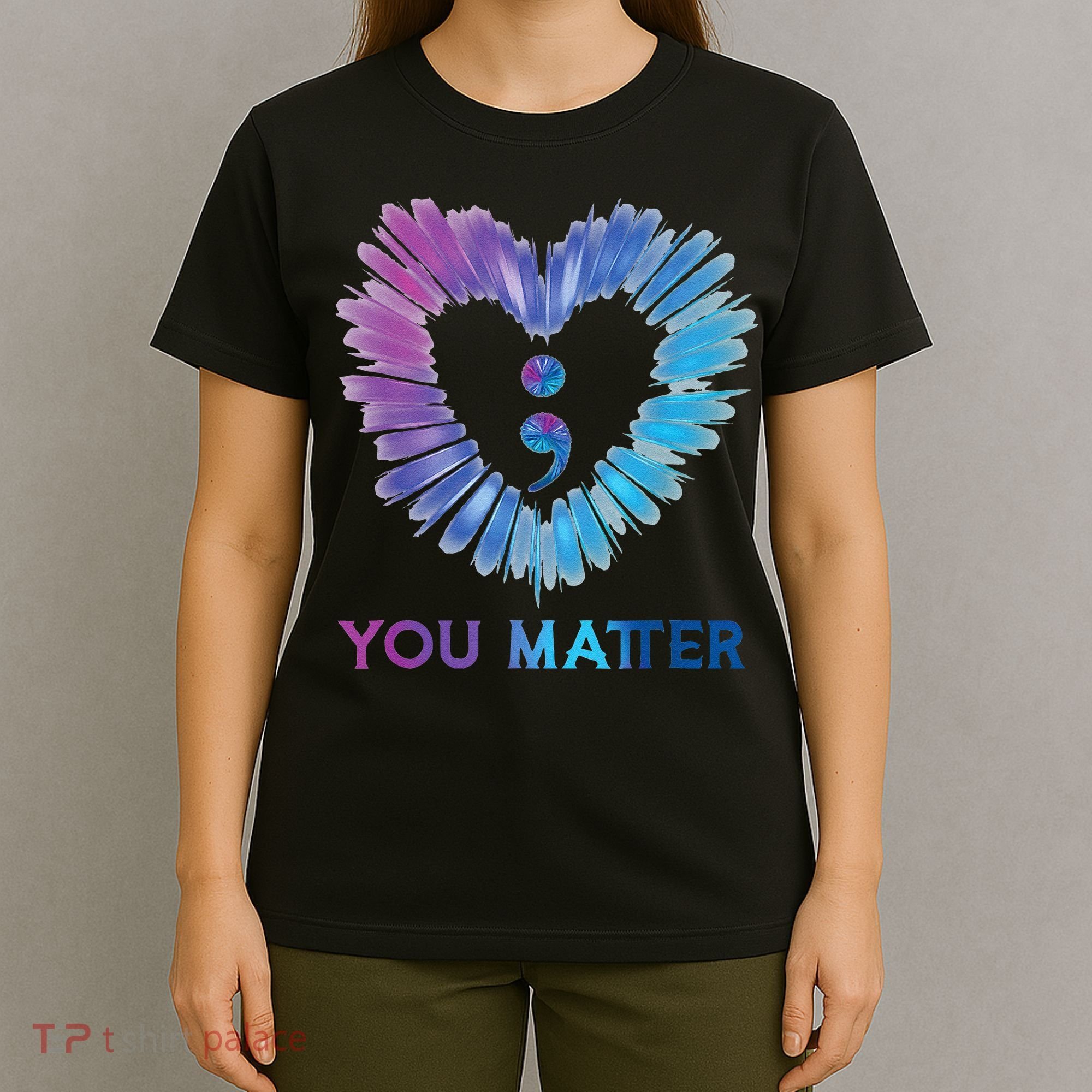 Heart You Matter 988 Suicide Prevention Awareness T-Shirt