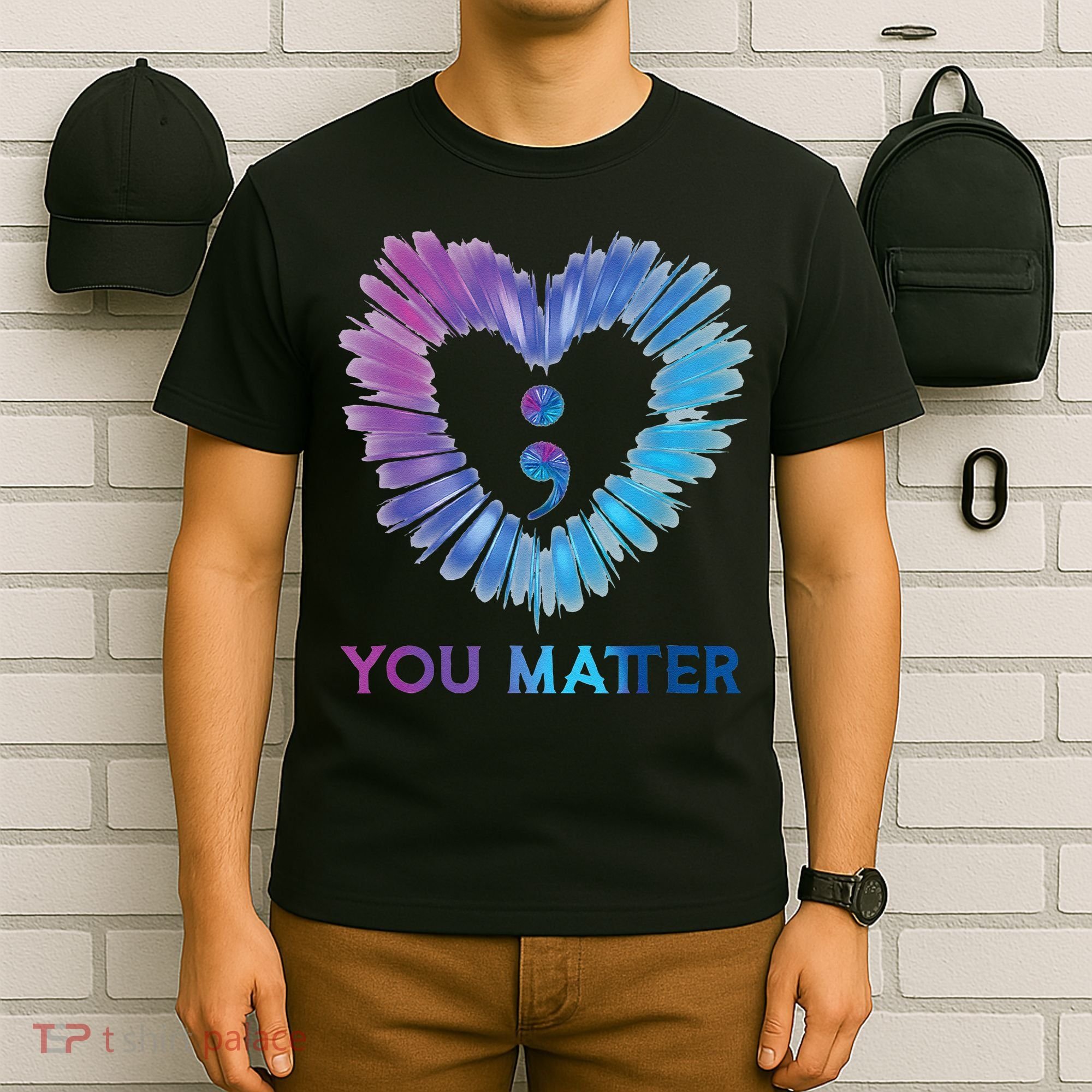 Heart You Matter 988 Suicide Prevention Awareness T-Shirt