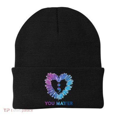 Heart You Matter 988 Suicide Prevention Awareness Beanie