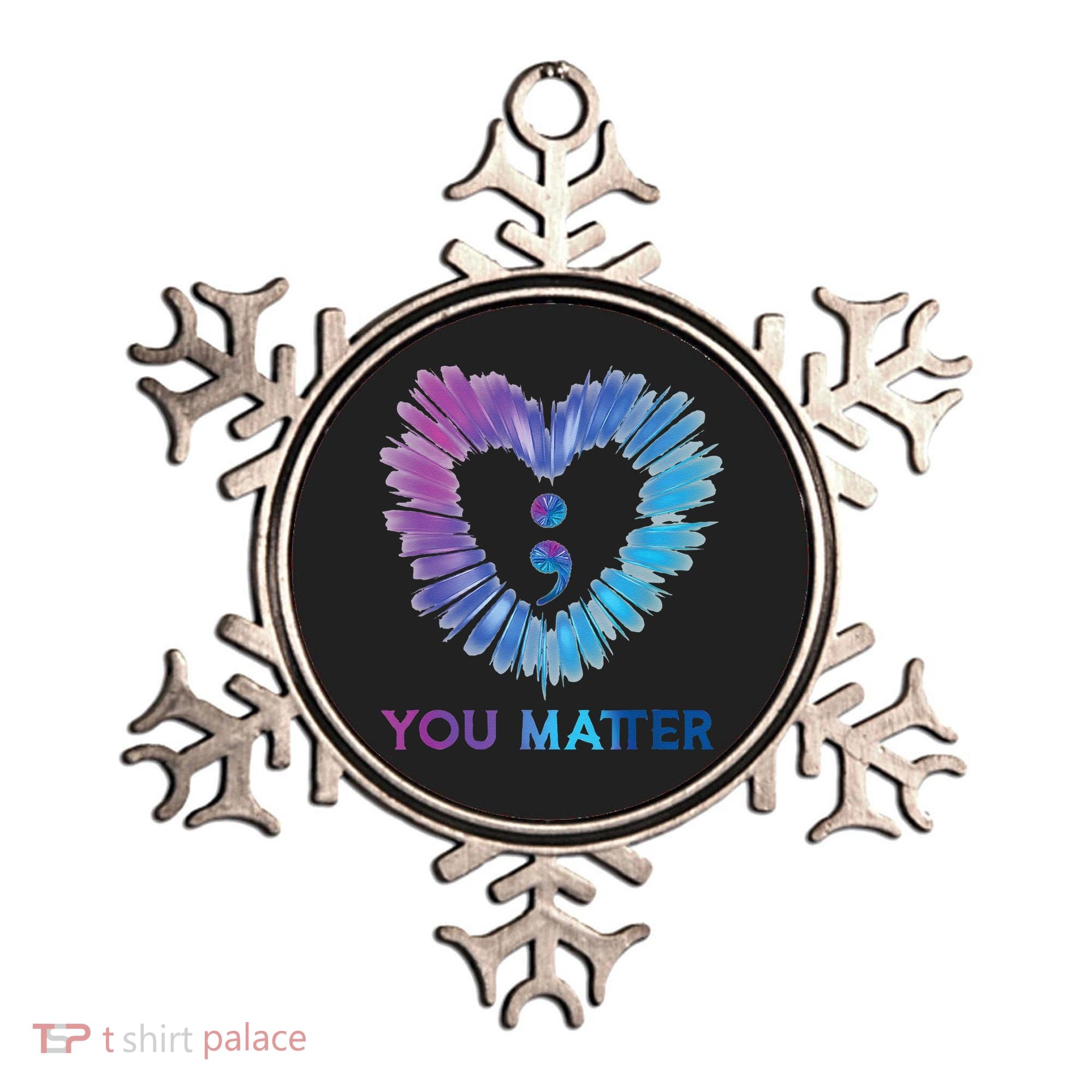 Heart You Matter 988 Suicide Prevention Awareness Ornament
