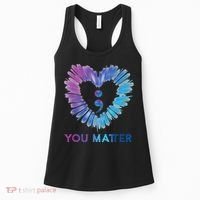 Heart You Matter 988 Suicide Prevention Awareness Women's Tank Top thumb 0