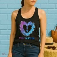 Heart You Matter 988 Suicide Prevention Awareness Women's Tank Top thumb 2
