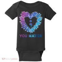 Heart You Matter 988 Suicide Prevention Awareness Baby Bodysuit thumb 0