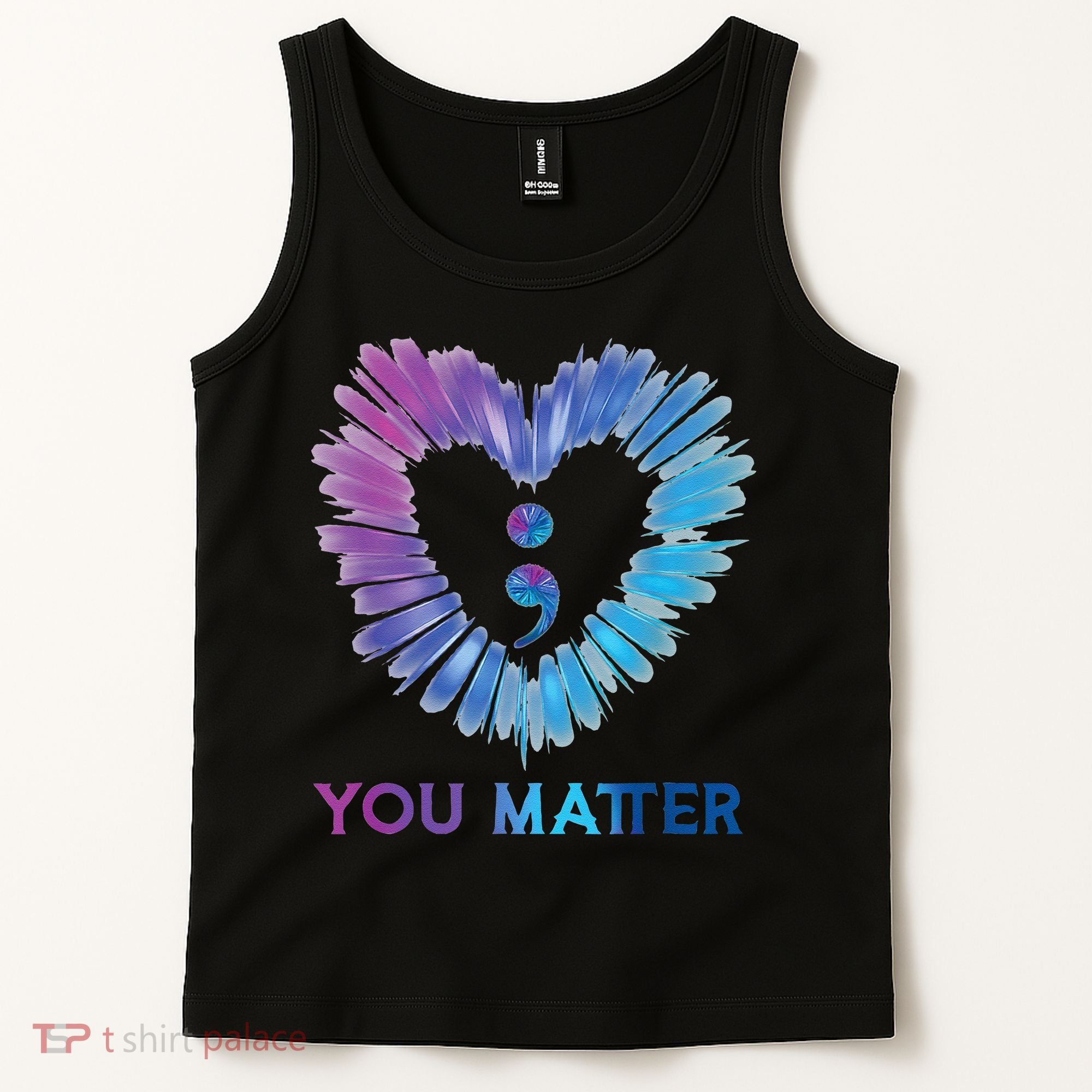 Heart You Matter 988 Suicide Prevention Awareness Tank Top