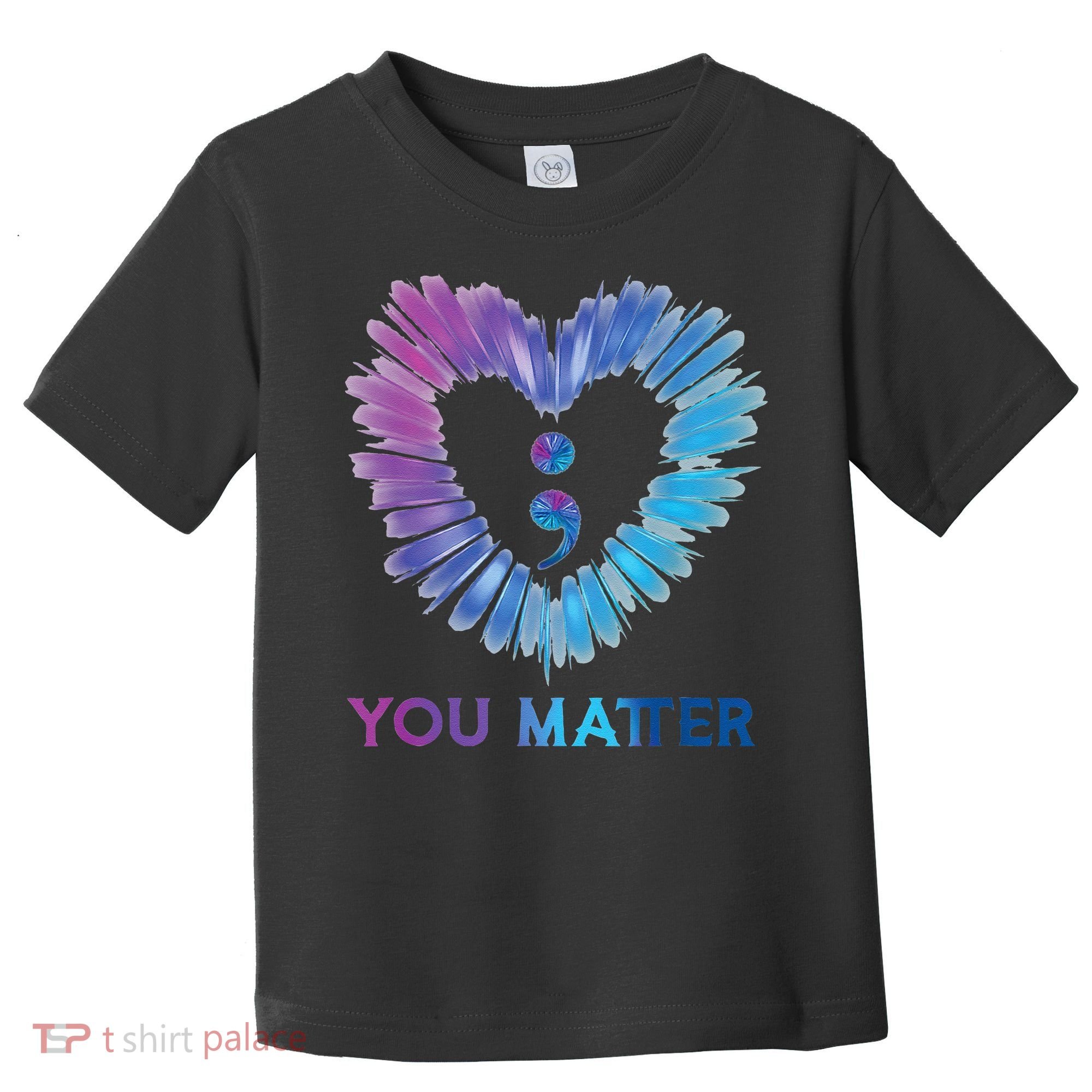 Heart You Matter 988 Suicide Prevention Awareness Toddler T-Shirt