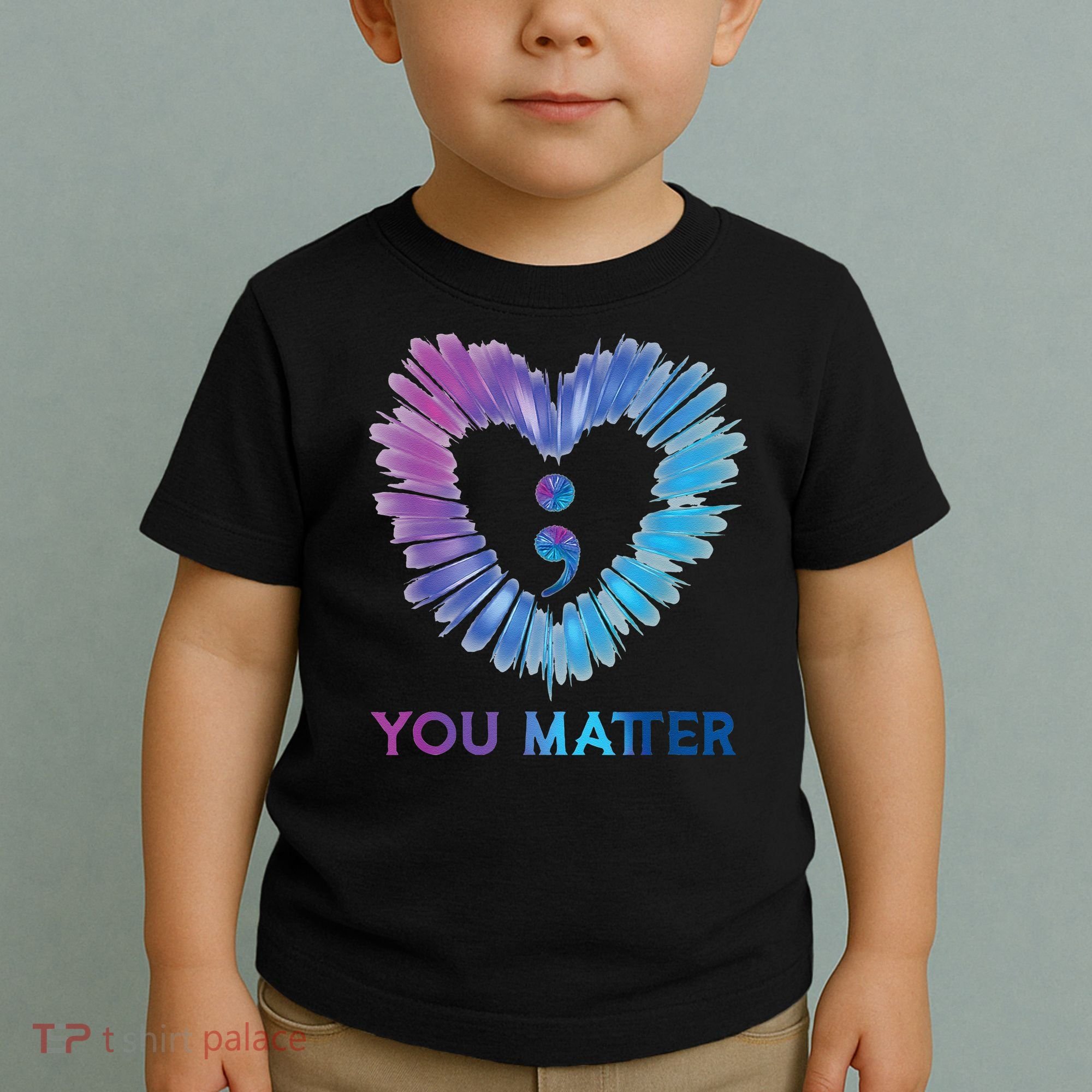 Heart You Matter 988 Suicide Prevention Awareness Toddler T-Shirt