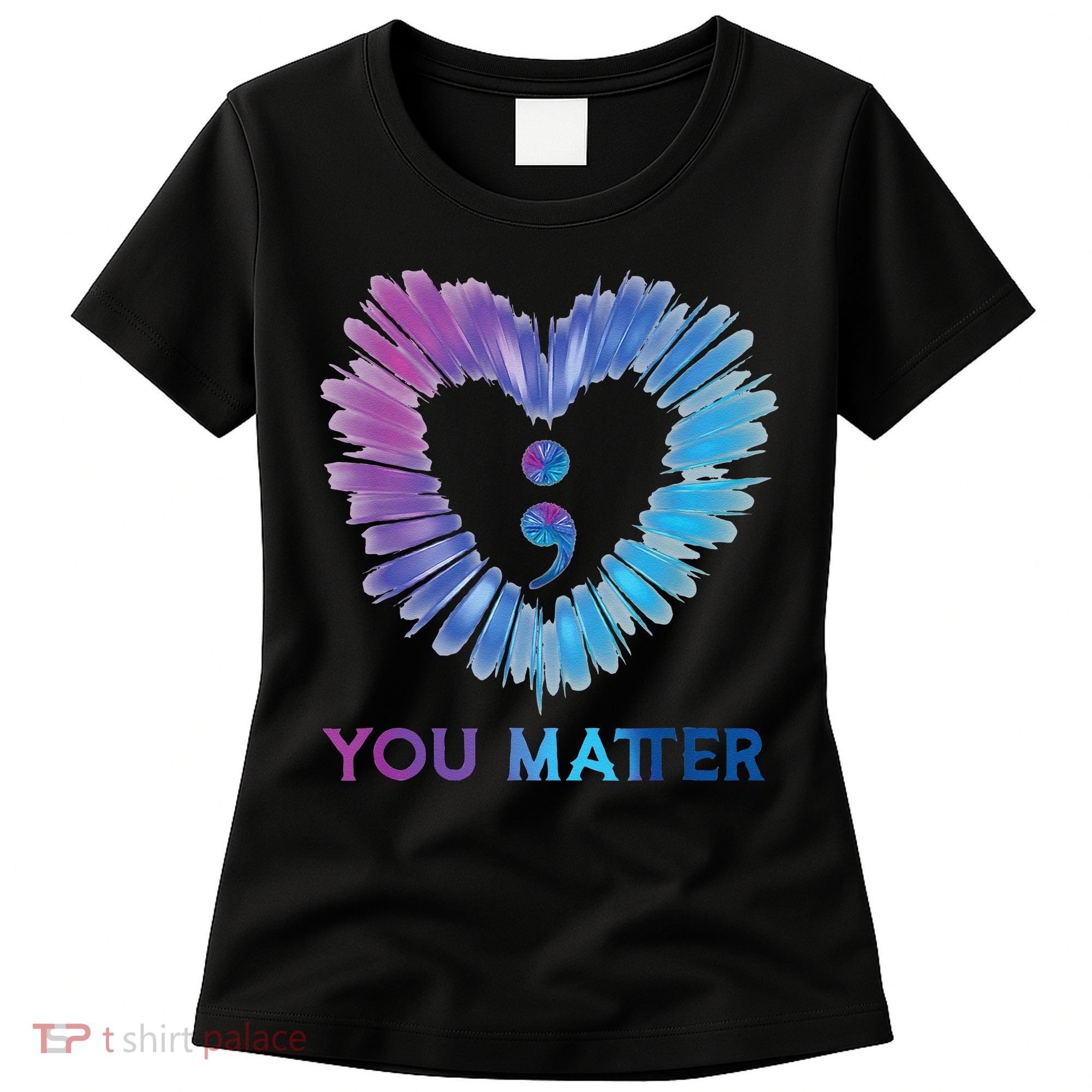 Heart You Matter 988 Suicide Prevention Awareness Women's T-Shirt
