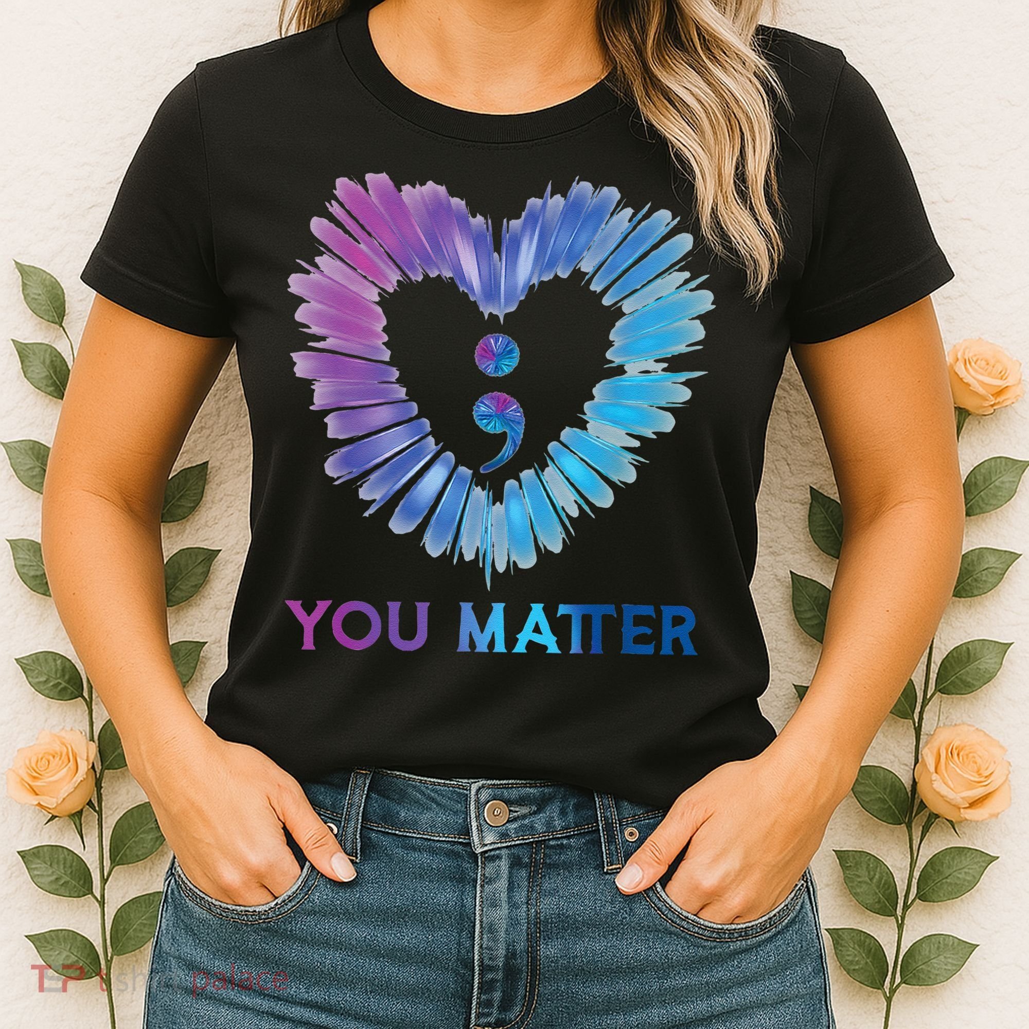 Heart You Matter 988 Suicide Prevention Awareness Women's T-Shirt