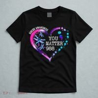 Heart You Matter 988 Suicide Prevention Awareness Dragonfly T-Shirt thumb 5