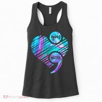 Heart You Matter Don't Let Story End Suicide Prevention Awareness Women's Tank Top thumb 0