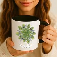 Happy Yule Pagan Christmas Winter Solstice Yuletide Coffee Mug thumb 3
