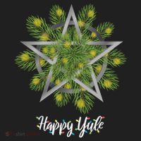 Happy Yule Pagan Christmas Winter Solstice Yuletide Tumbler thumb 3