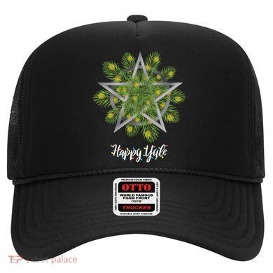 Happy Yule Pagan Christmas Winter Solstice Yuletide Hat