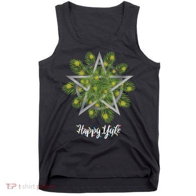 Happy Yule Pagan Christmas Winter Solstice Yuletide Tank Top