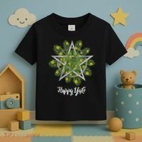 Happy Yule Pagan Christmas Winter Solstice Yuletide Toddler T-Shirt thumb 3