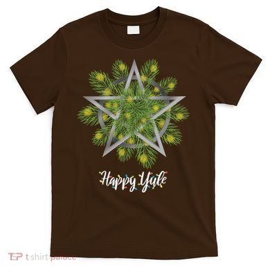 Happy Yule Pagan Christmas Winter Solstice Yuletide T-Shirt