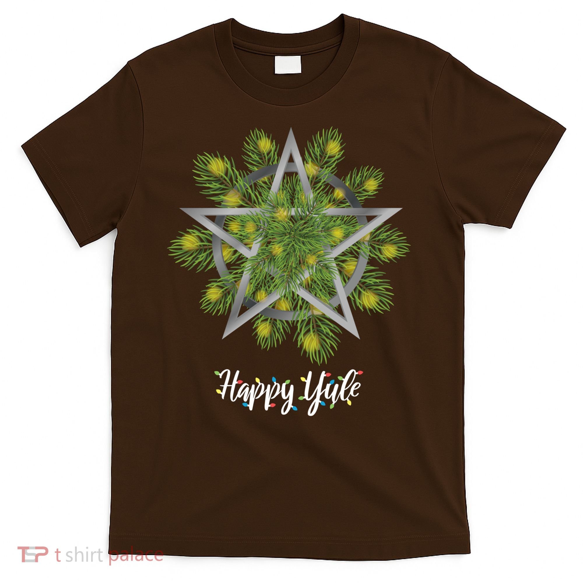 Happy Yule Pagan Christmas Winter Solstice Yuletide T-Shirt