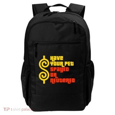 Have Your Pet Spayed Or Neutered Right Game Show Backpack