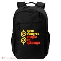 Have Your Pet Spayed Or Neutered Right Game Show Backpack thumb 0