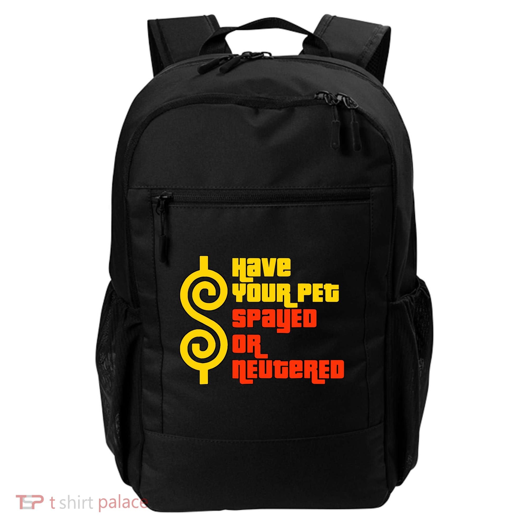 Have Your Pet Spayed Or Neutered Right Game Show Backpack