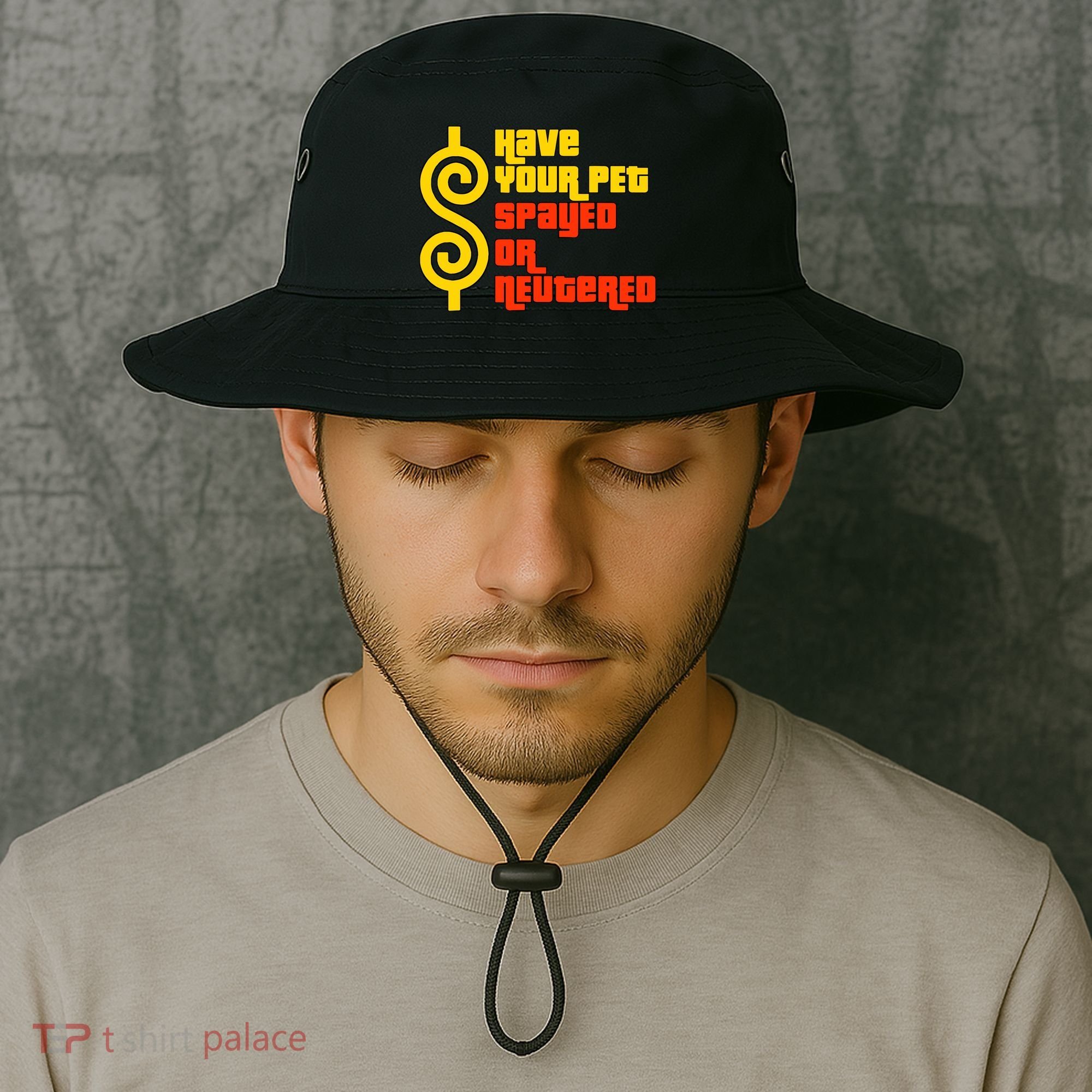 Have Your Pet Spayed Or Neutered Right Game Show Bucket Hat
