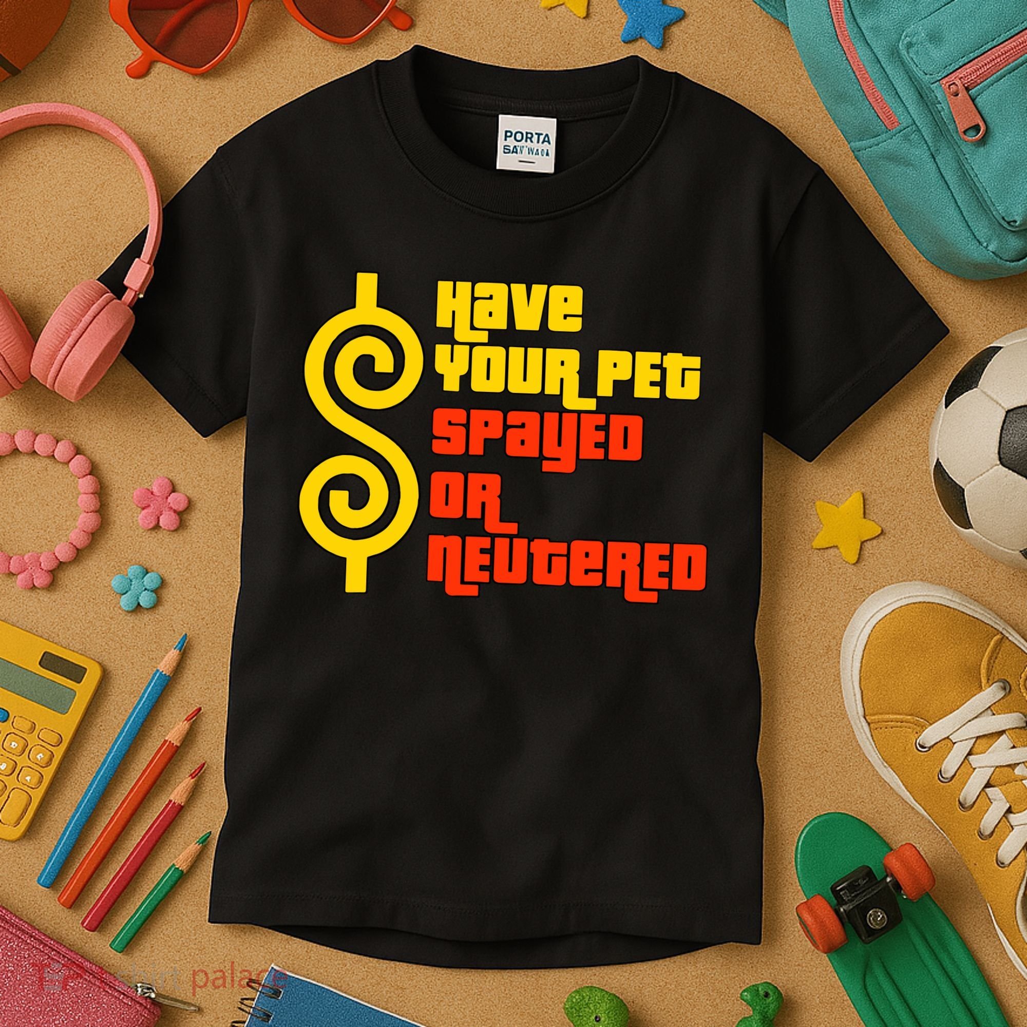 Have Your Pet Spayed Or Neutered Right Game Show Kids T-Shirt