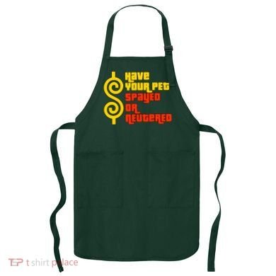 Have Your Pet Spayed Or Neutered Right Game Show Apron