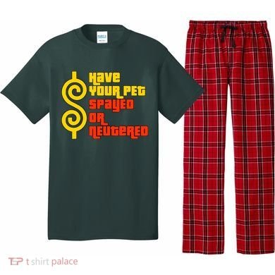 Have Your Pet Spayed Or Neutered Right Game Show Pajama Set