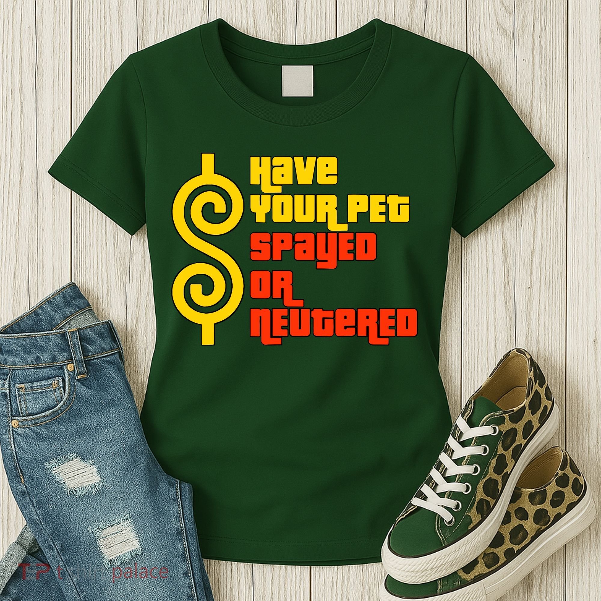 Have Your Pet Spayed Or Neutered Right Game Show Women's T-Shirt