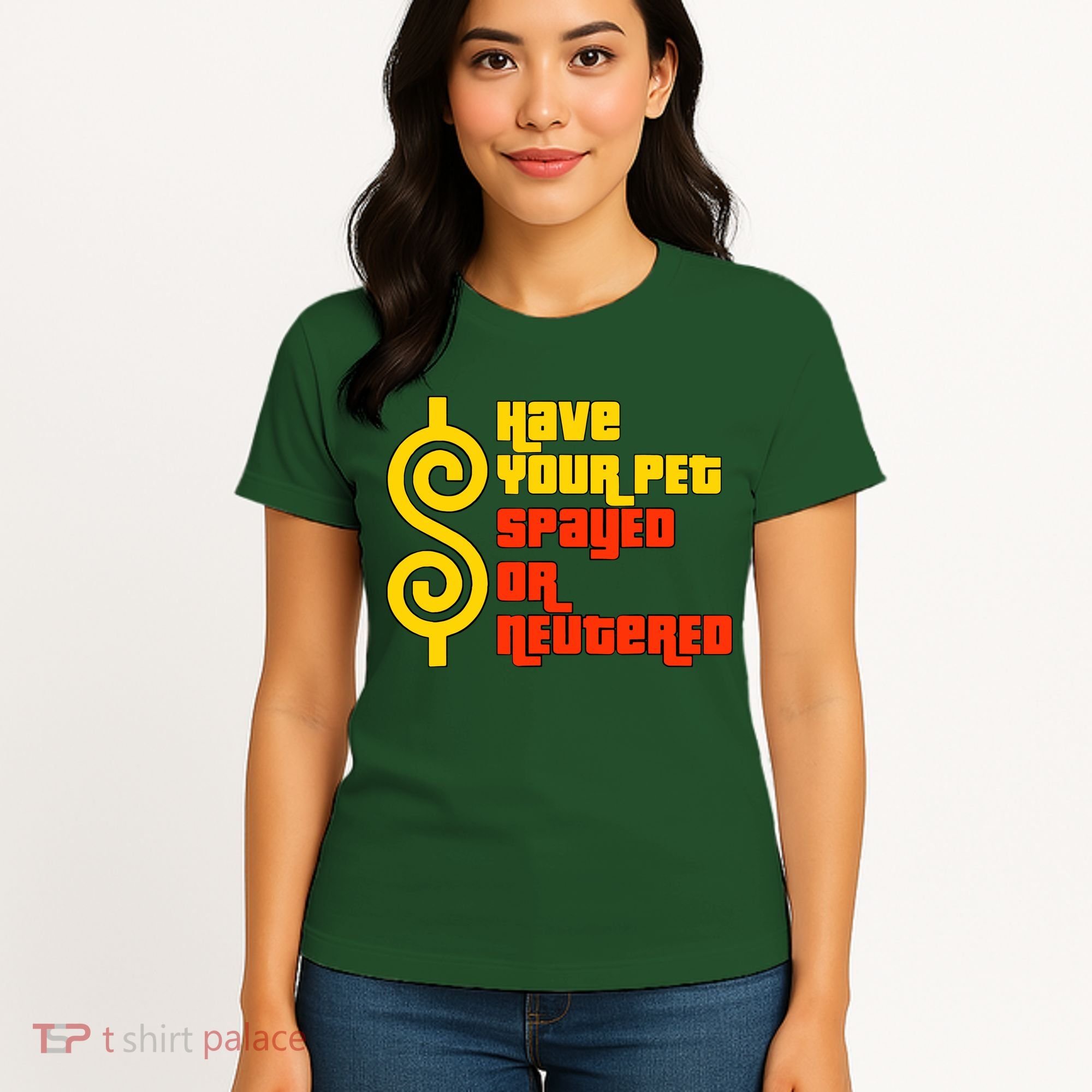 Have Your Pet Spayed Or Neutered Right Game Show Women's T-Shirt