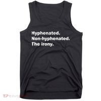 Hyphenated Non-Hyphenated The Irony Tank Top thumb 0