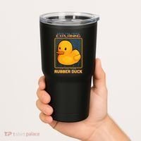 Have You Tried Explaining It To A Rubber Duck Web Developer Tumbler thumb 2